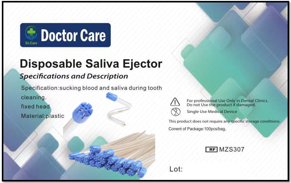 Saliva Ejector (Suction Tip)